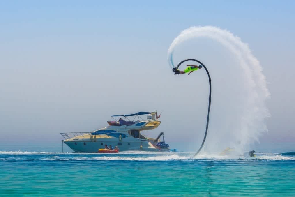 Water Sports With Yacht in Dubai
